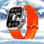 T900 Ultra2 Smart Watch – 2.02″ IPS Display, Wireless Charging & Call Notification